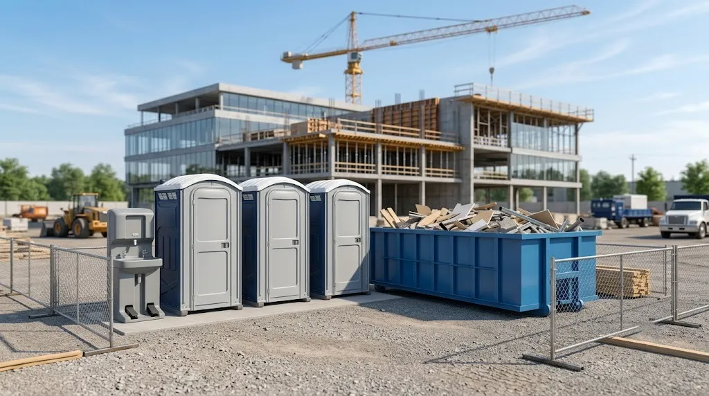 Portable toilet delivery crew serving Salt Lake City, UT